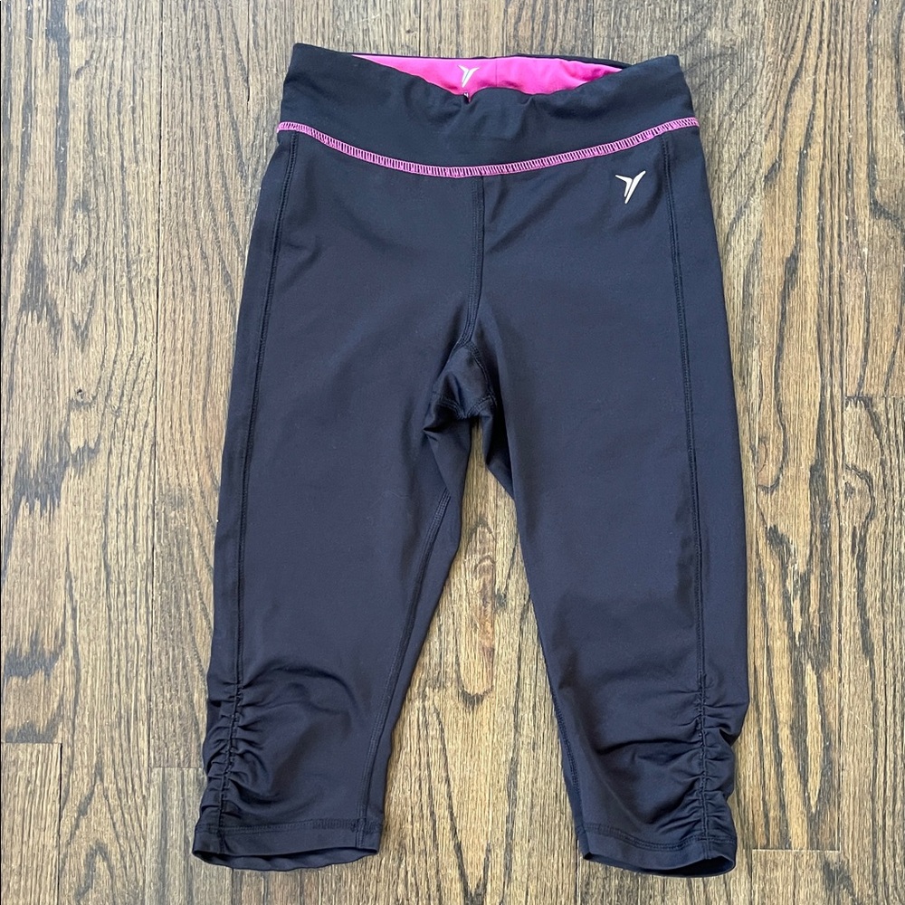 Girl’s Black Athletic Leggings